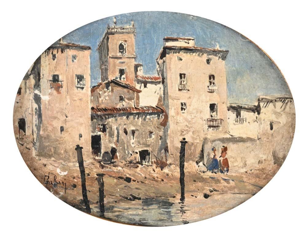 Giuseppe Gabani comparable auction result: giuseppe gabani senigallia 1846 rome 1899 the landing
