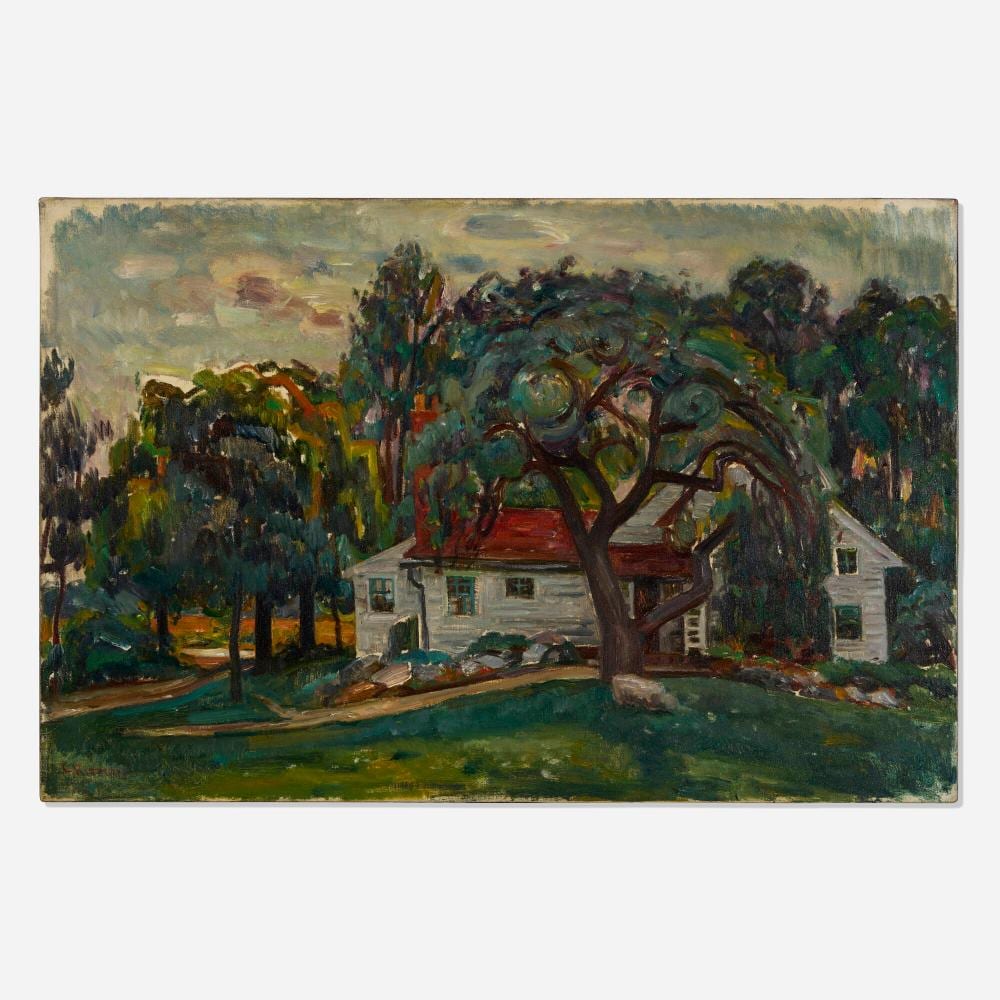 Louis Ritman comparable auction result: louis ritman country home