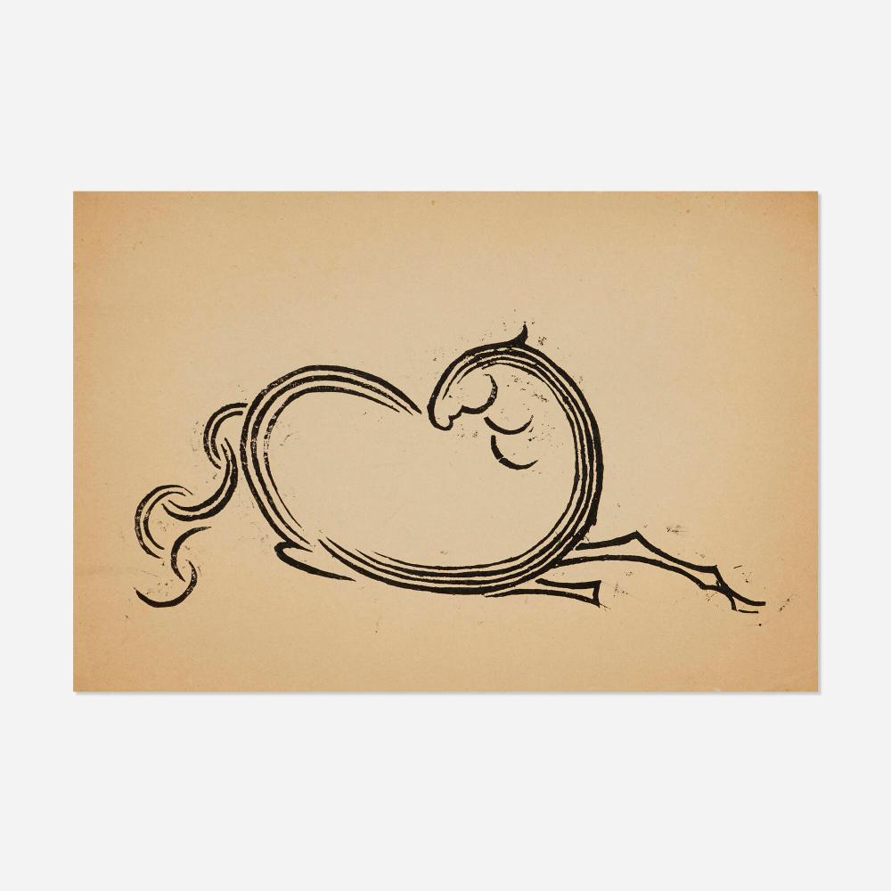 Elie Nadelman comparable auction result: elie nadelman horse