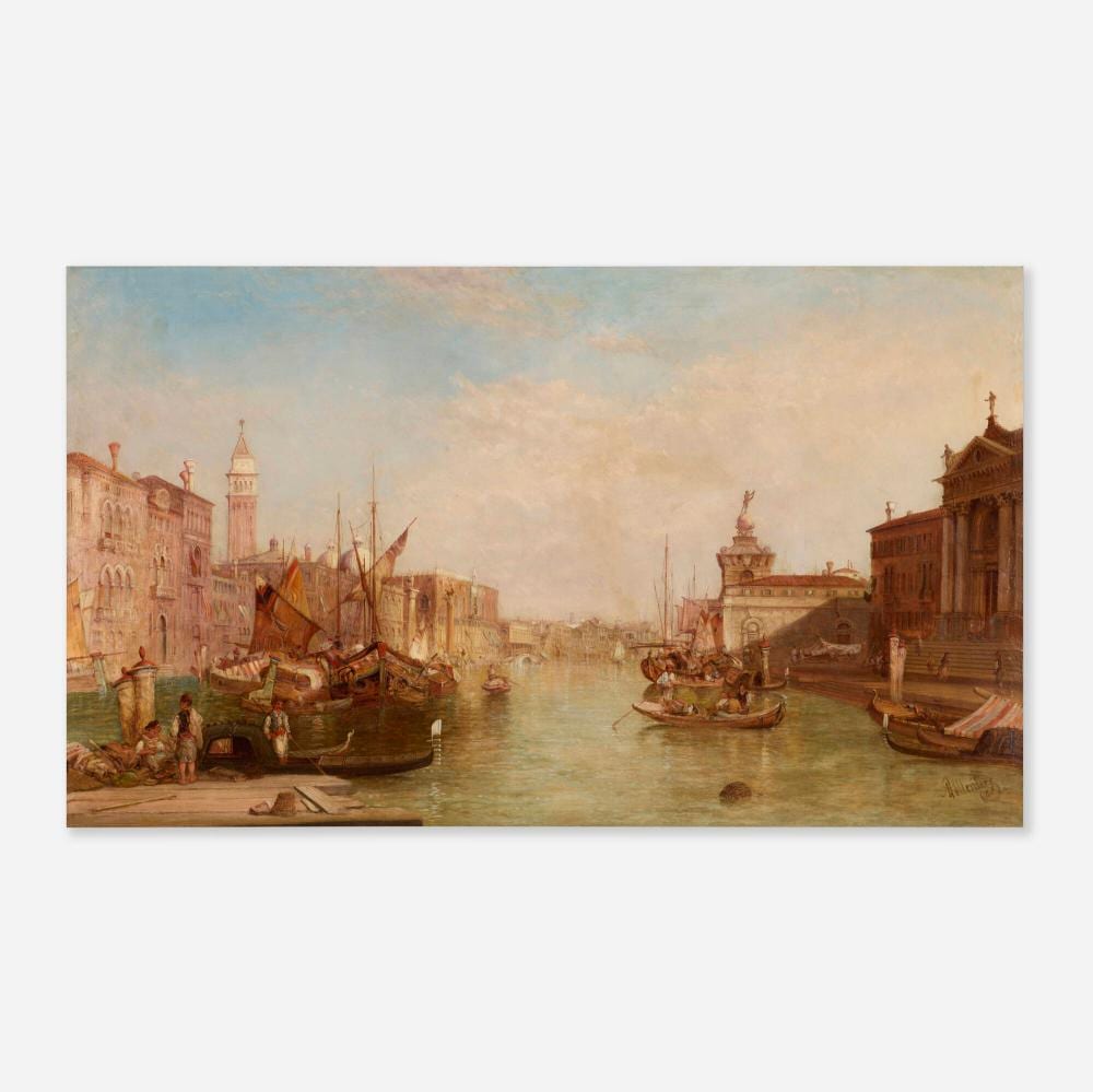 Alfred Pollentine comparable auction result: alfred pollentine grand canal venice