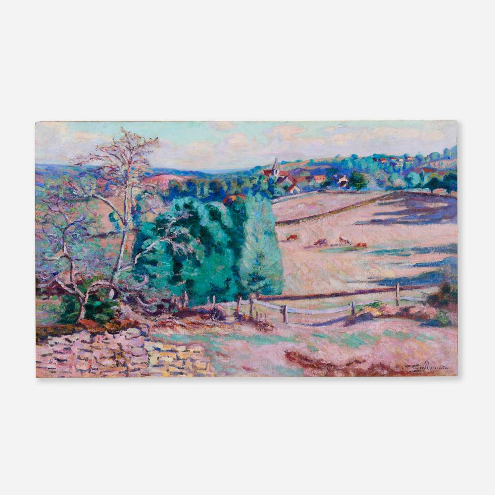 Armand Guillaumin comparable auction result: armand guillaumin le patruage des granges a crozant