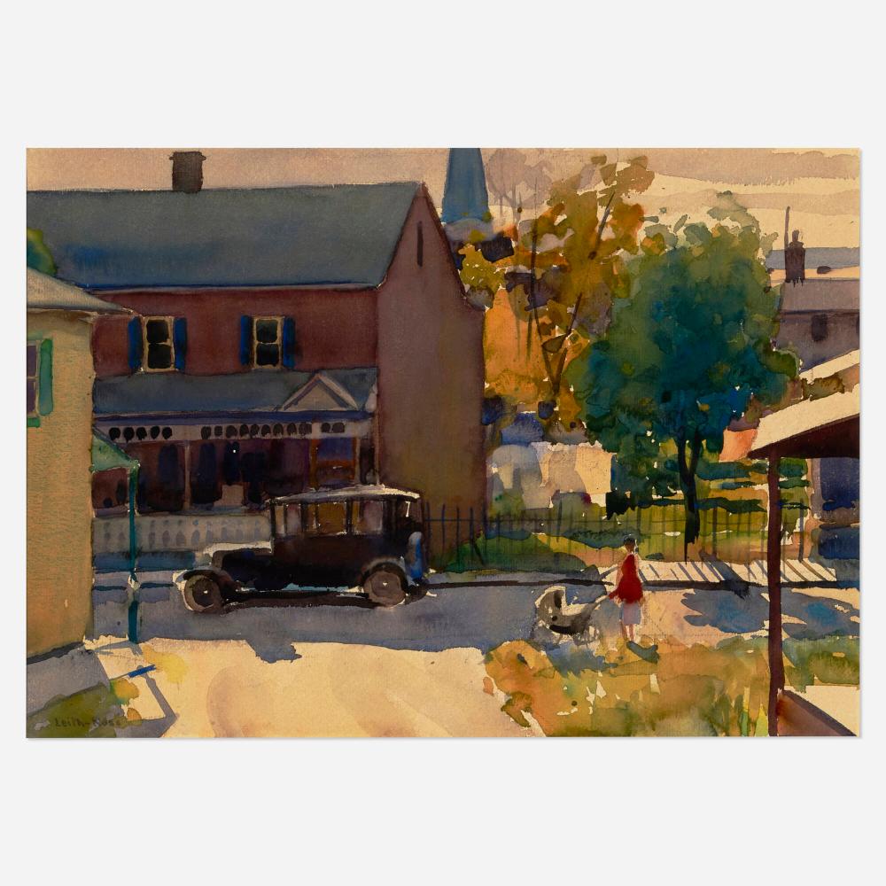 Harry Leith-Ross comparable auction result: harry leith ross street corner new hope