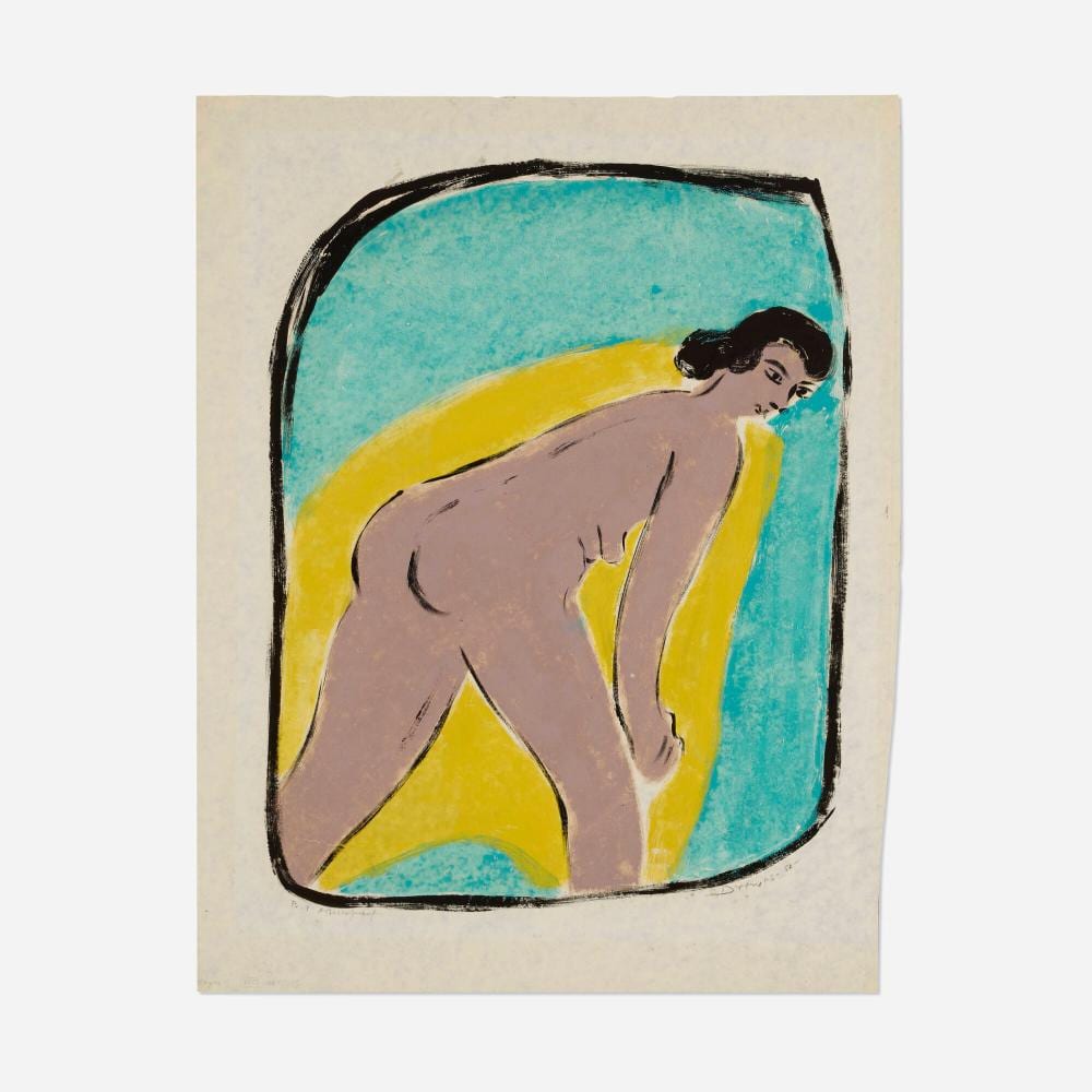 Werner Drewes comparable auction result: werner drewes nereid leaning forward