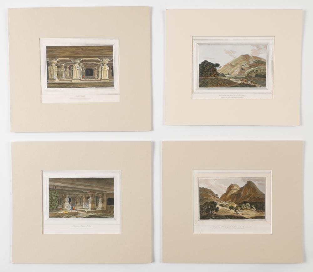 Thomas Daniell comparable auction result: thomas daniell 1749 1840 and william daniell 1769 1837 4 aquatint engravings