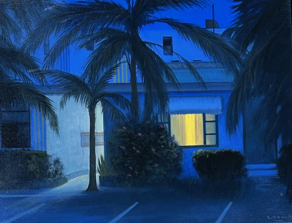 John Dowd comparable auction result: john dowd 1960 untitled light in the window oil on linen 14 x 18 15 x 19 framed
