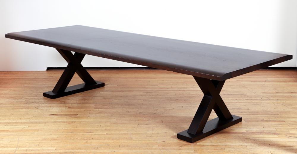 Christian Liaigre comparable auction result: christian liaigre for holly hunt courier wood dining table