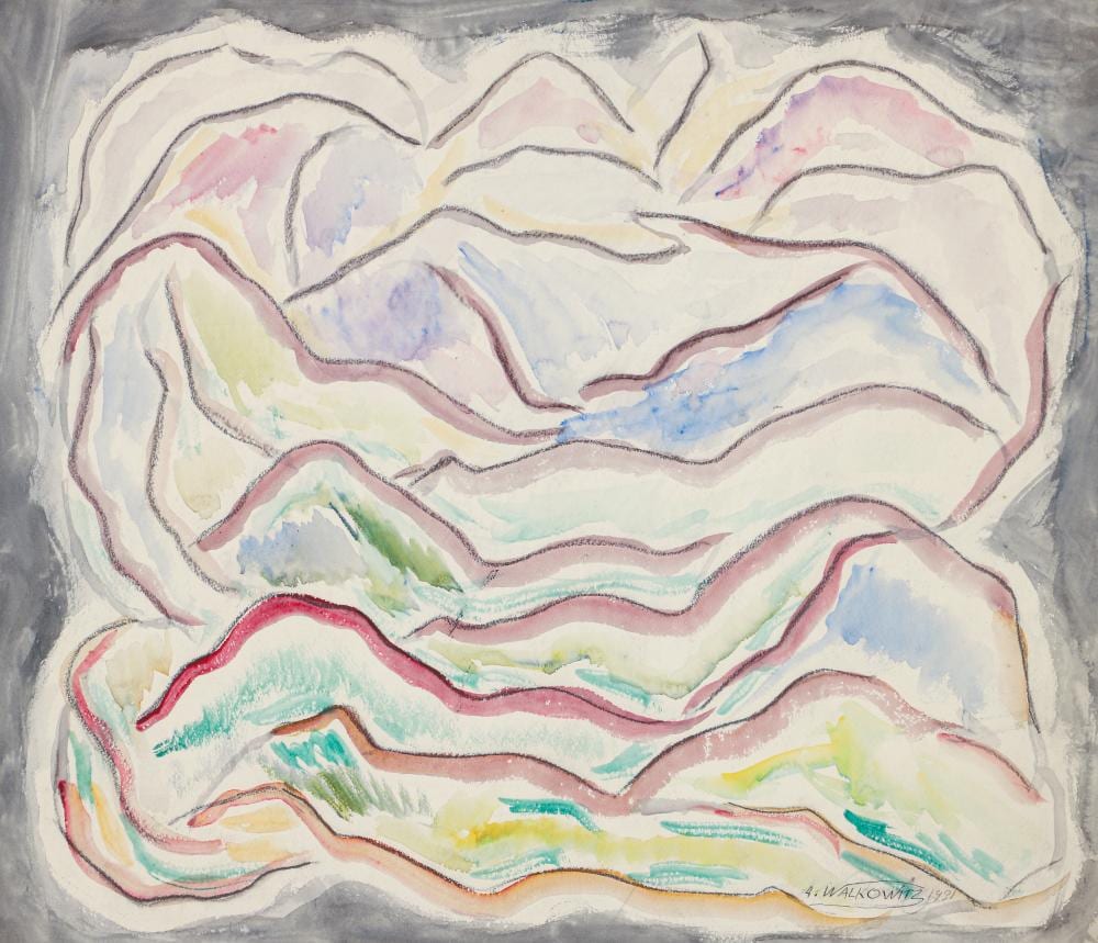 abraham walkowitz 1931 work on paper abstraction · Concept Art Gallery · 2026-06-06 Abraham Walkowitz comparable auction result: abraham walkowitz 1931 work on paper abstraction