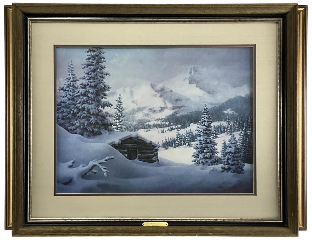 Dalhart Windberg comparable auction result: 2 dalhart windberg signed numbered prints