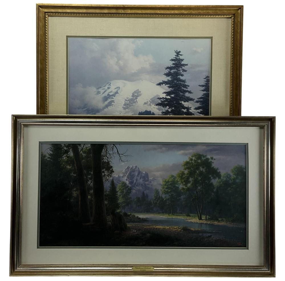 Dalhart Windberg comparable auction result: 2 dalhart windberg signed numbered prints