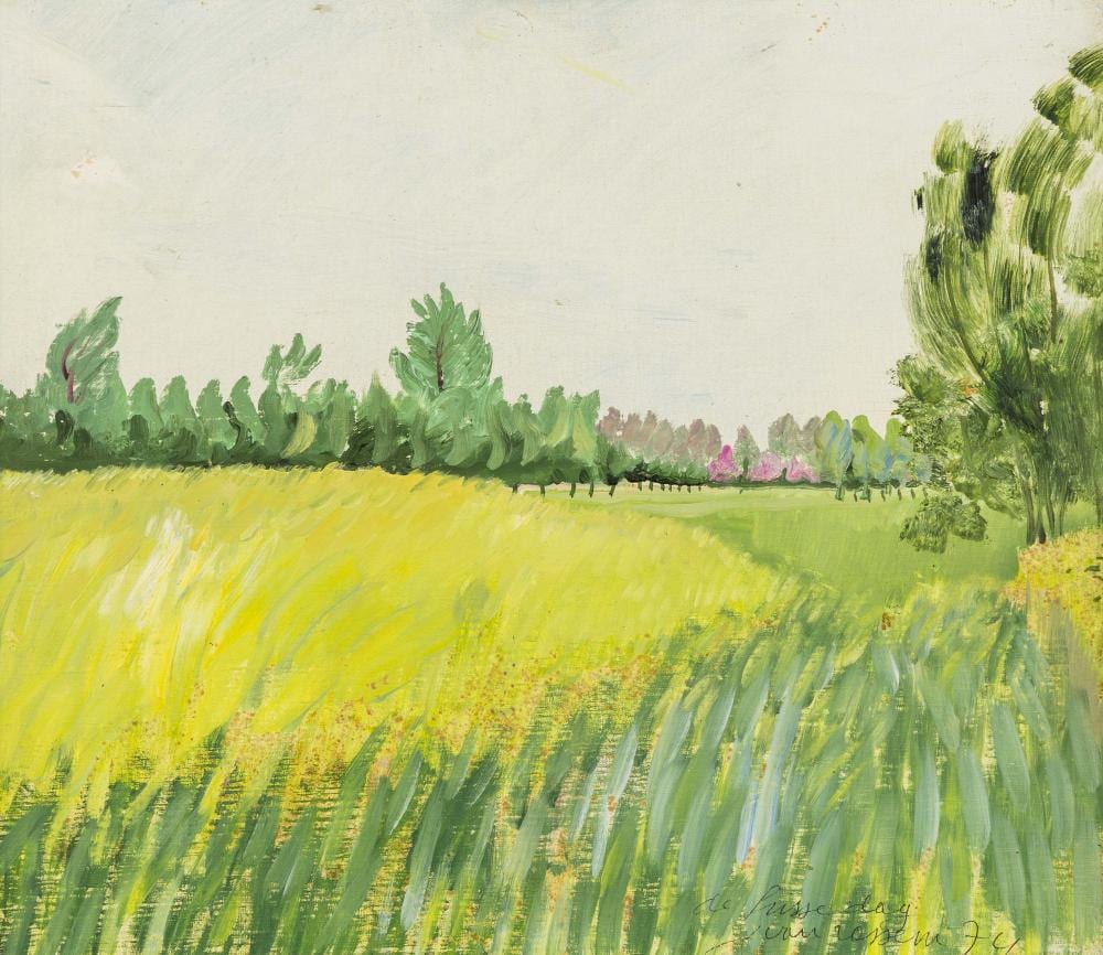 joe van rossem 1940 2004 de frisse dag the fresh day oil on canvas 1974 · Flanders Auctions · 2026-06-09 Joe van Rossem comparable auction result: joe van rossem 1940 2004 de frisse dag the fresh day oil on canvas 1974
