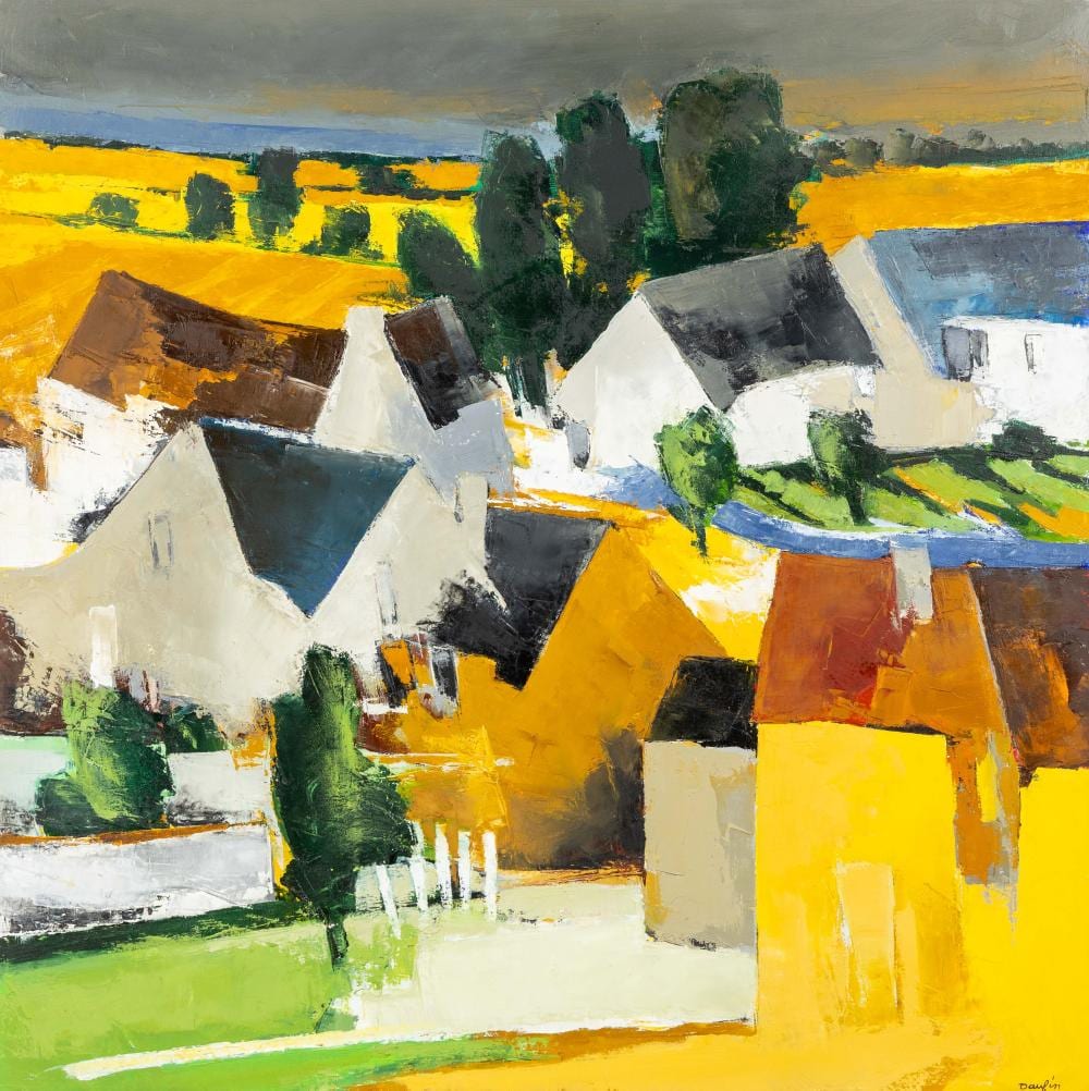 jacques daufin 1930 le village oil on canvas · Flanders Auctions · 2026-06-09 Jacques Daufin comparable auction result: jacques daufin 1930 le village oil on canvas