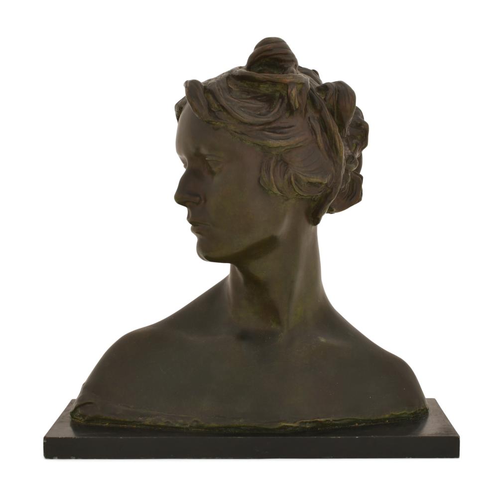 William Reid Dick comparable auction result: william reid dick british 1879 1961 bronze bust of a woman