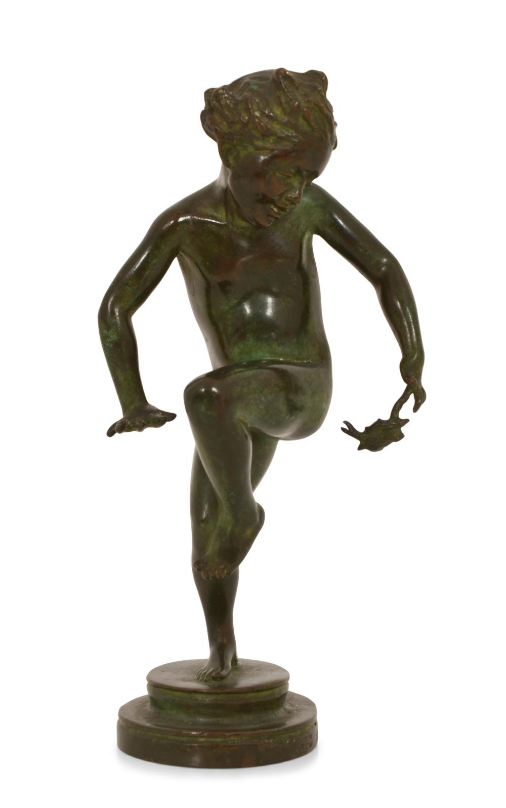 Bonnie MacLeary comparable auction result: bonnie macleary american 1890 1971 ouch bronze sculpture
