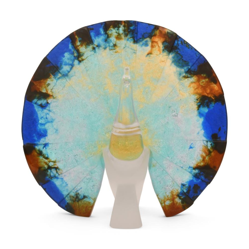 Nancy Daum Freres comparable auction result: daum nancy p te de verre figure of a peacock
