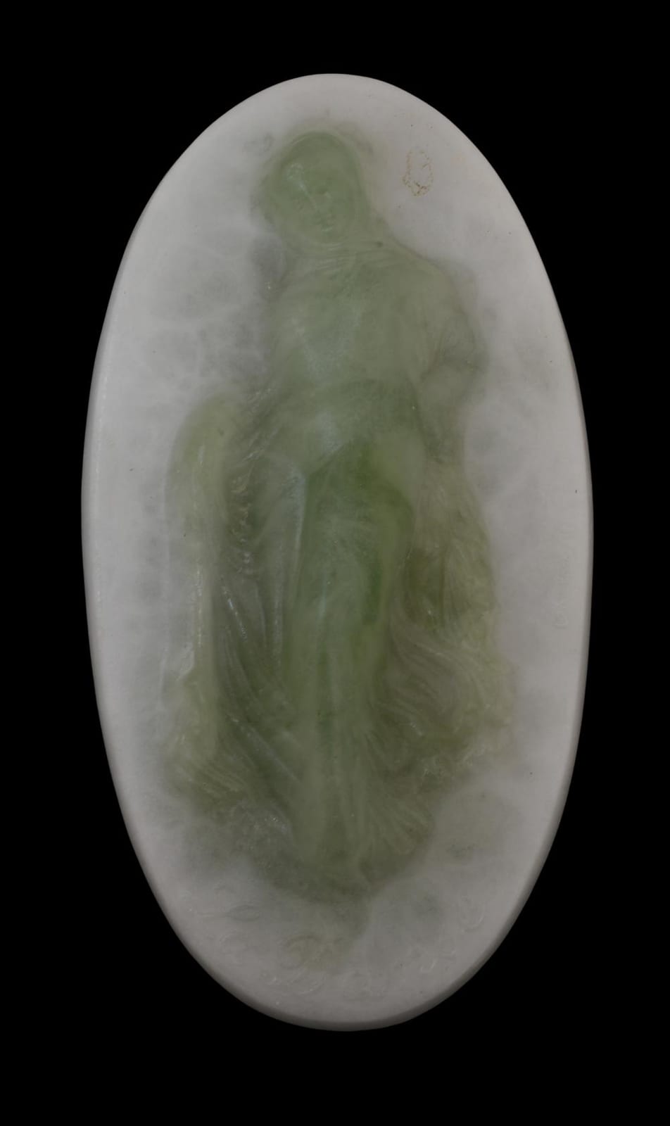 Nancy Daum Freres comparable auction result: daum nancy p te de verre la danse plaque