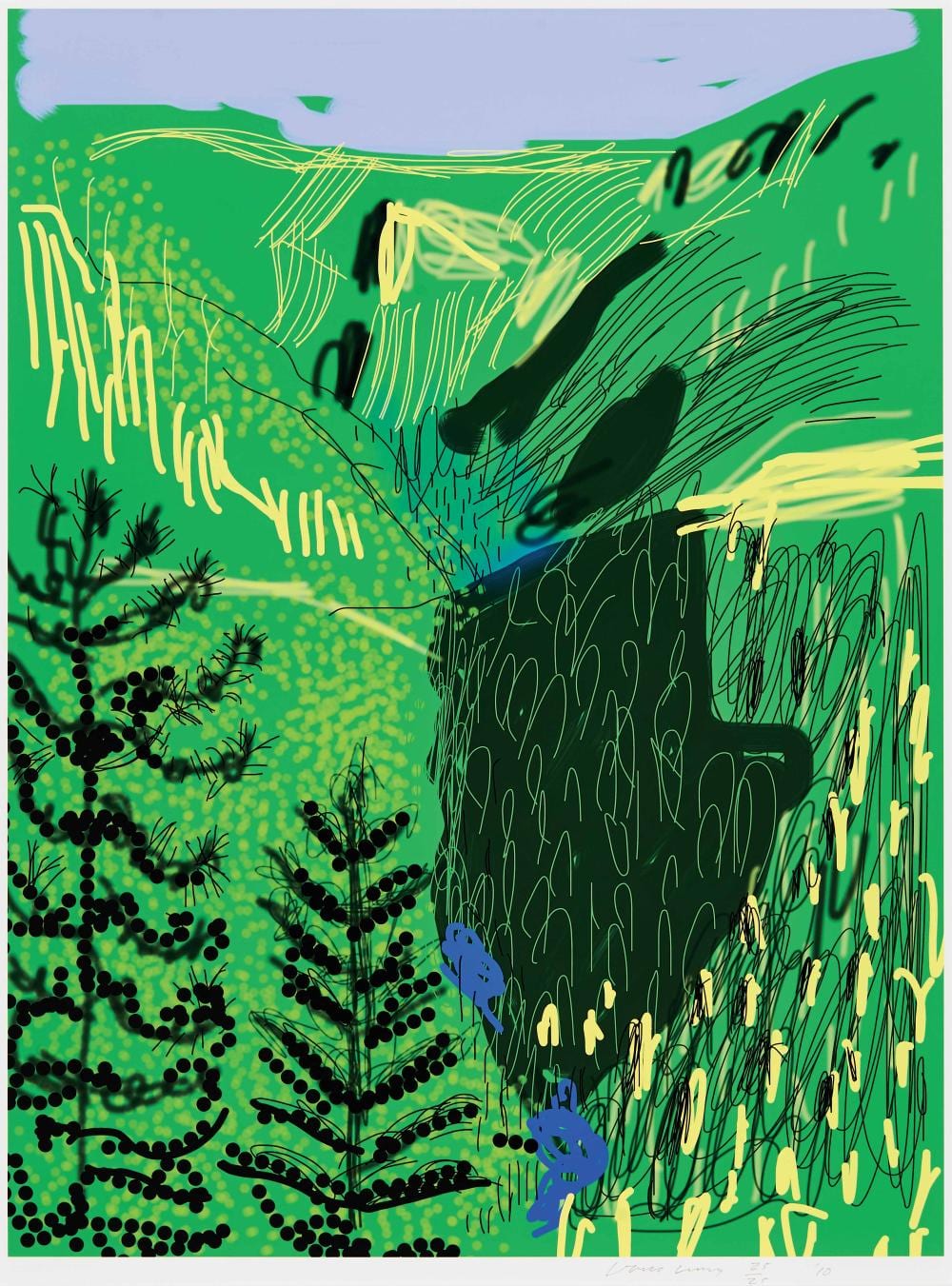 David Hockney 1937- , British comparable sale
