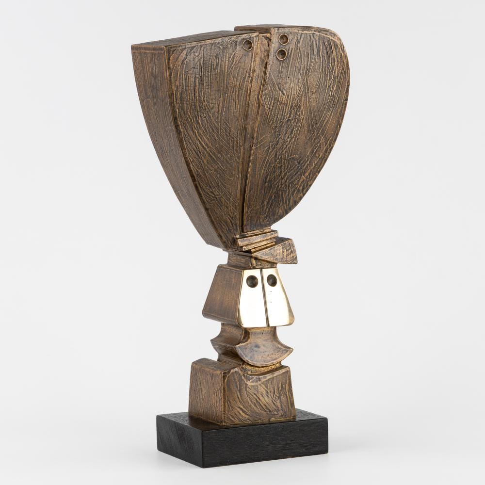 hubert minnebo 1940 zijn groen standpunt bundelde hij in de lente en herfstvormen 1 1 patinated bronze 2009 · Flanders Auctions · 2026-06-10 Hubert Minnebo comparable auction result: hubert minnebo 1940 zijn groen standpunt bundelde hij in de lente en herfstvormen 1 1 patinated bronze 2009