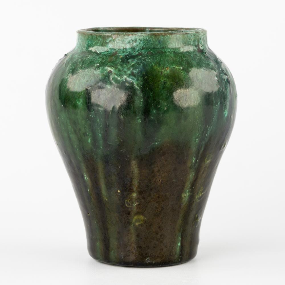 Arthur Craco comparable auction result: arthur craco 1869 1955 attr a small green vase glazed ceramic