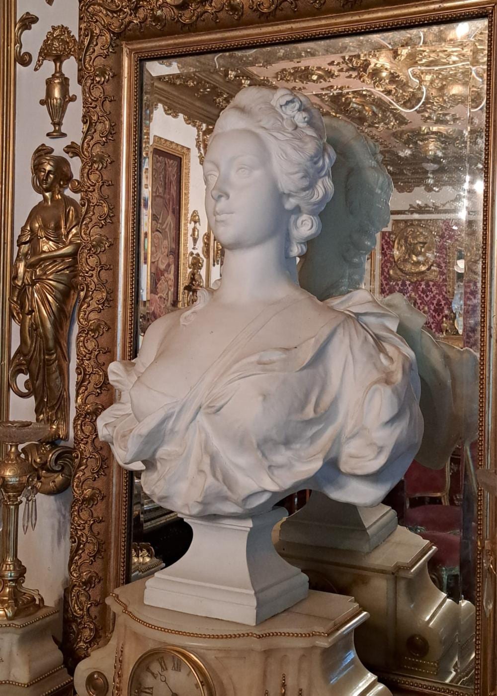 l on ernest drivier 1878 1951 buste de jeune femme sculpture en biscuit sur pi douche s · Osenat · 2026-06-02 Léon Drivier comparable auction result: l on ernest drivier 1878 1951 buste de jeune femme sculpture en biscuit sur pi douche s