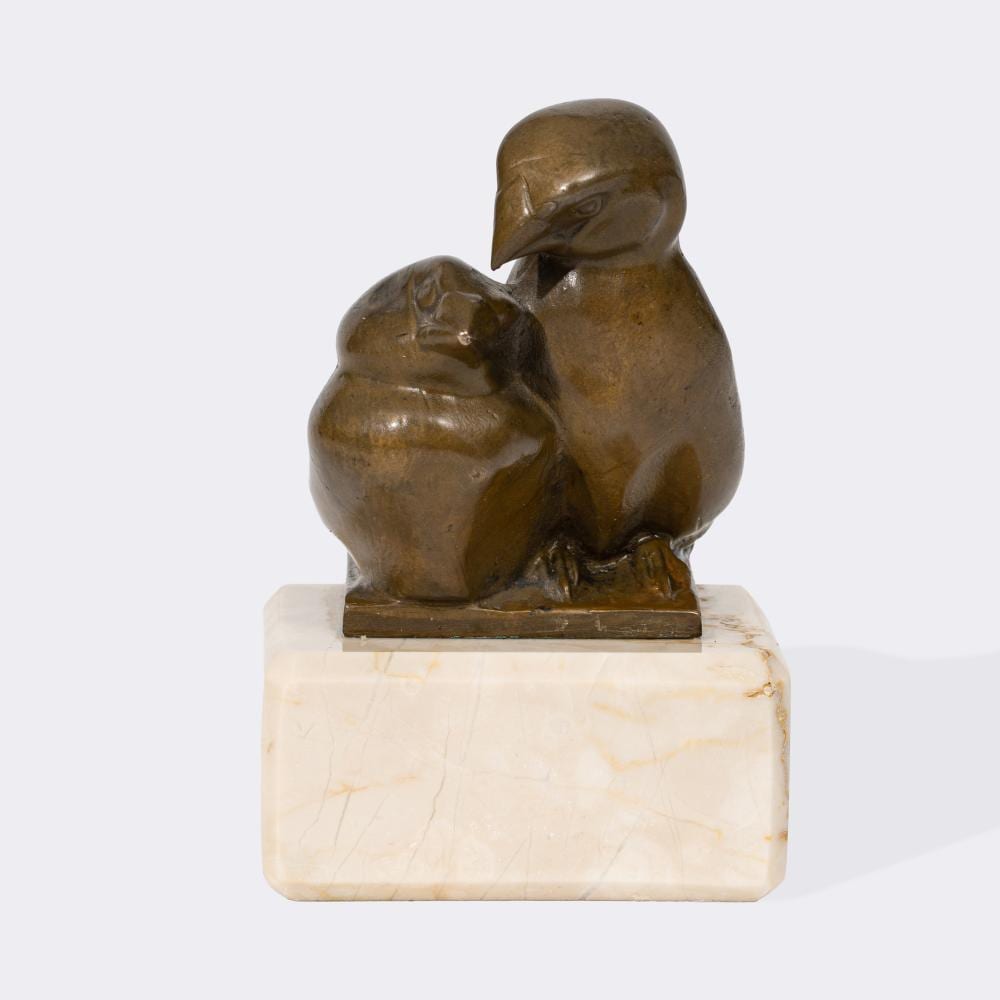 wilhelm krieger norderney 1877 herrsching 1945 a pair of rice finches · Auktionshaus Stahl · 2026-06-05 Wilhelm Krieger comparable auction result: wilhelm krieger norderney 1877 herrsching 1945 a pair of rice finches