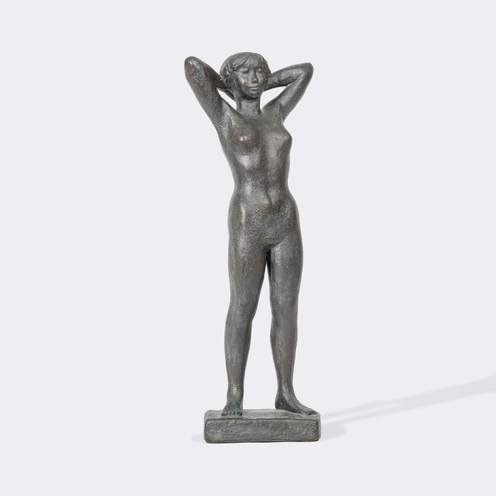 Maren Lipp comparable auction result: maren lipp hamburg 1926 hamburg 2015 a standing female nude