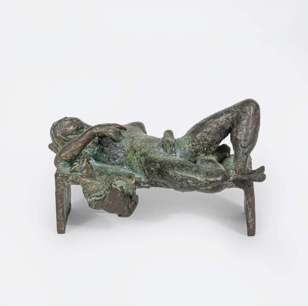 Karl Ulrich Nuss comparable auction result: karl ulrich nuss stuttgart 1943 reclining nude on bed
