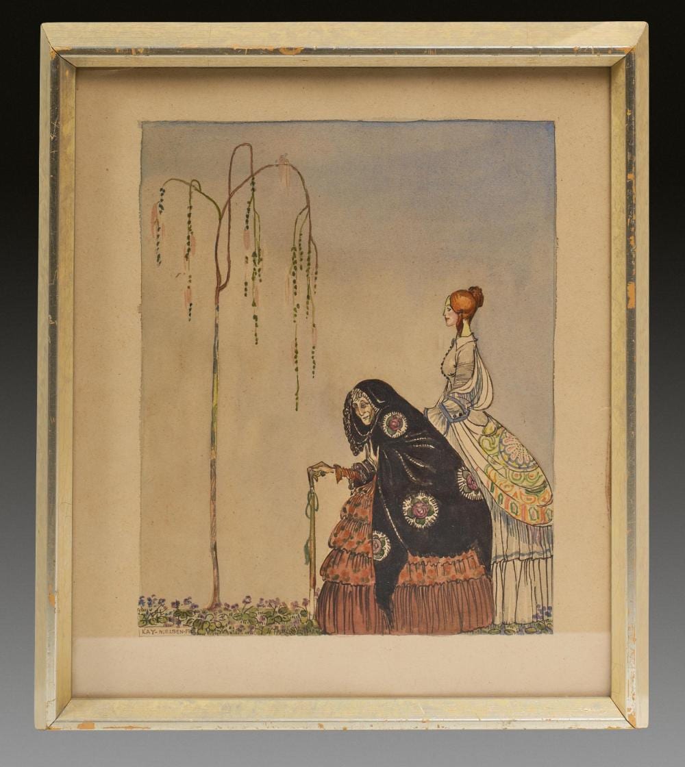 Kay Nielsen comparable auction result: kay nielsen 1882 1924