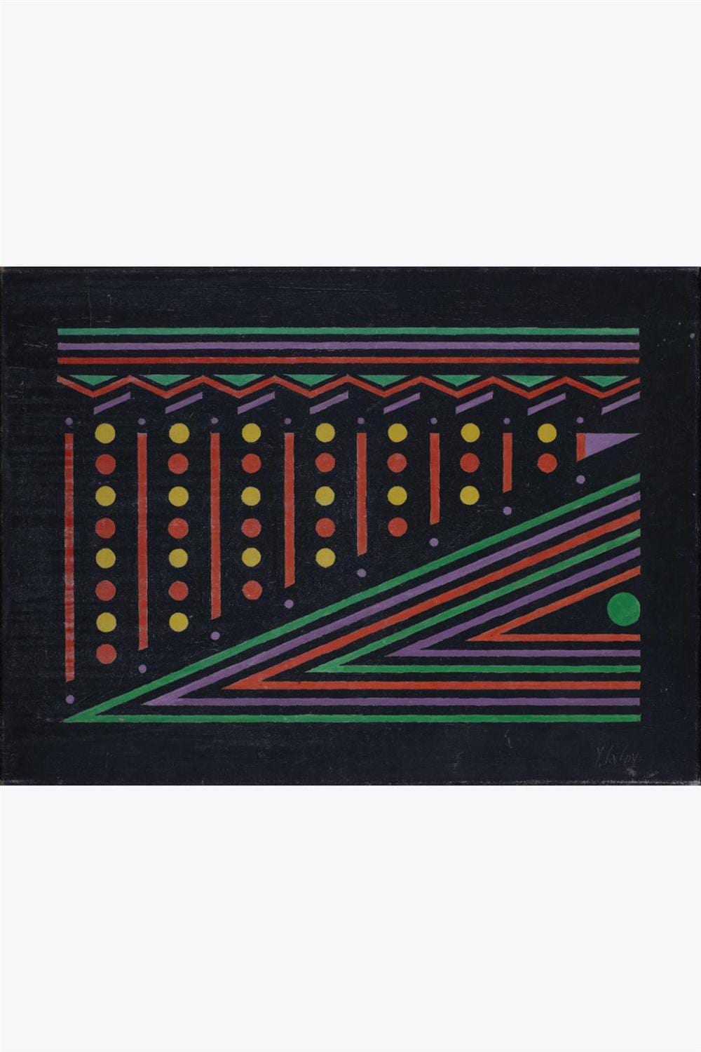 Yves Laloy comparable auction result: yves laloy 1920 1999 untitled