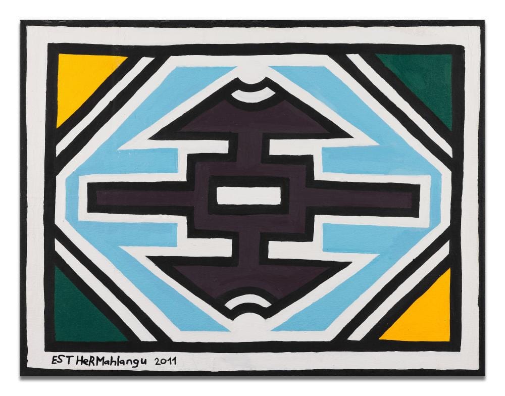 esther mahlangu · Artcurial · 2026-06-04 Esther Mahlangu comparable auction result: esther mahlangu