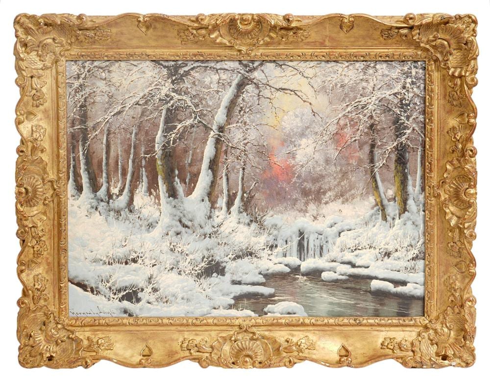 Lazlo Neogrady comparable auction result: lazlo neogrady signed painting