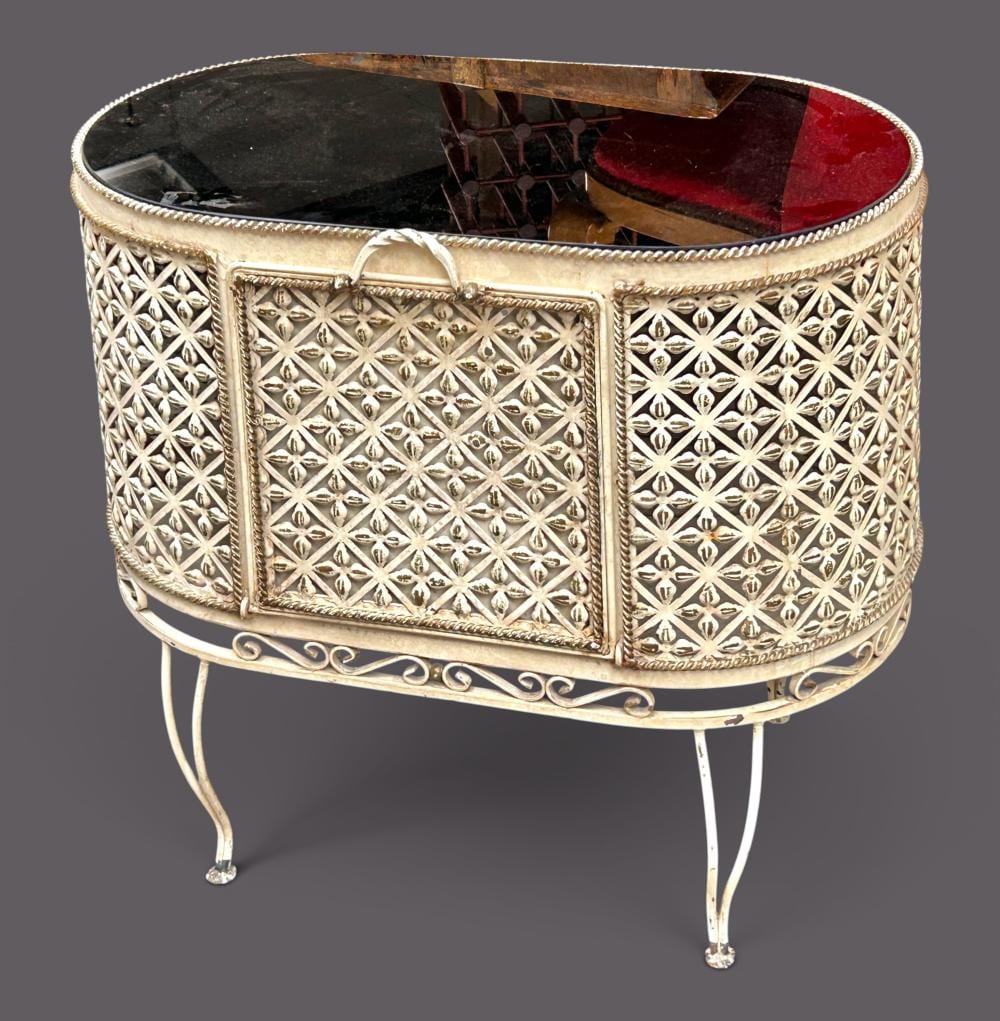 Mathieu Mategot comparable auction result: mathieu mategot 1950 s bar cabinet
