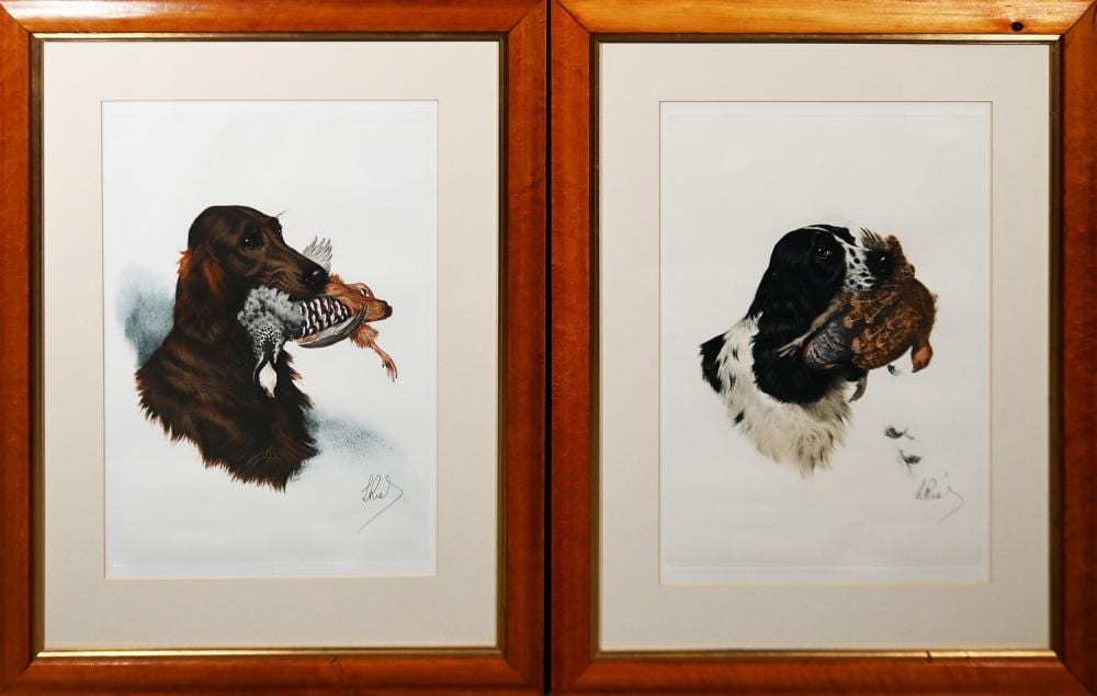 boris riab a set of four hunting dog and game prints · Leonard Joel · 2026-05-21 Boris Riab comparable auction result: boris riab a set of four hunting dog and game prints