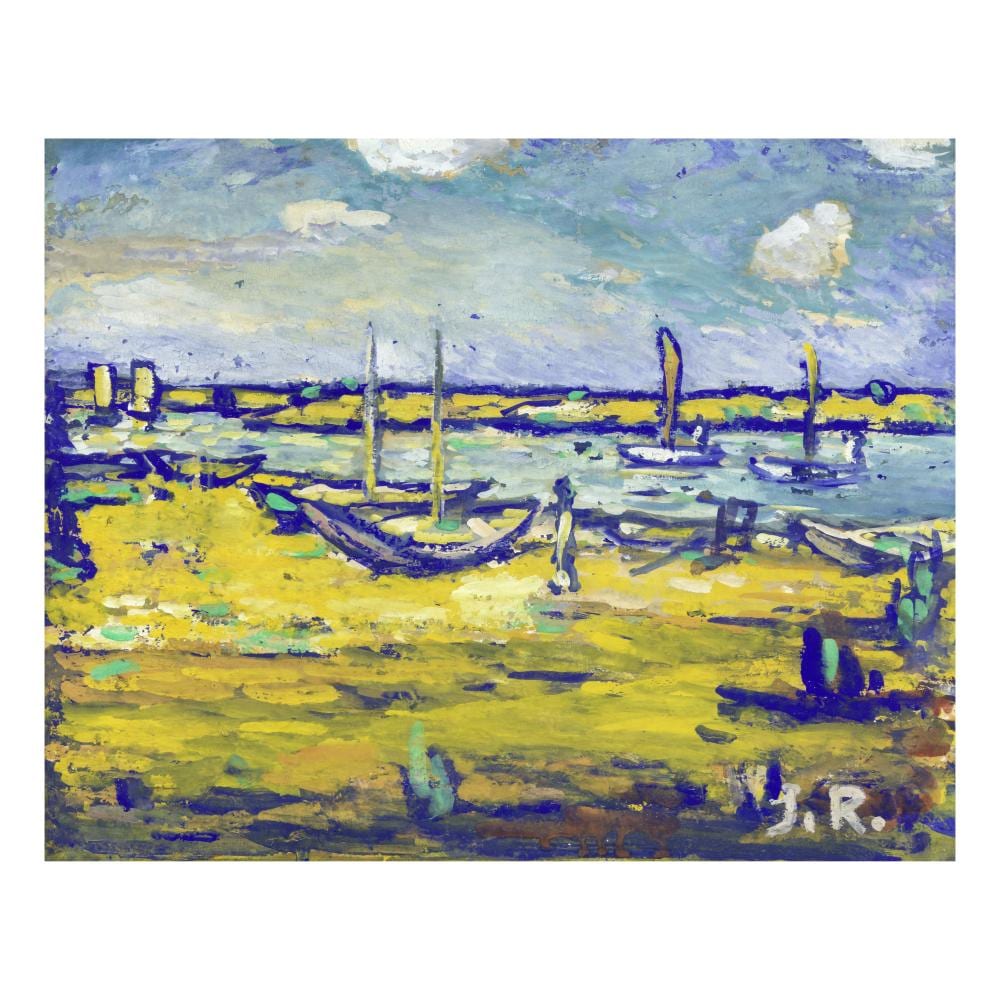 Jamini Roy comparable auction result: jamini roy 1887 1972 untitled landscape