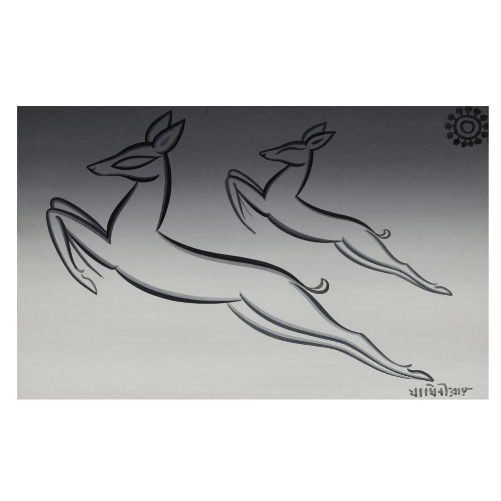 Jamini Roy comparable auction result: jamini roy 1887 1972 untitled deer