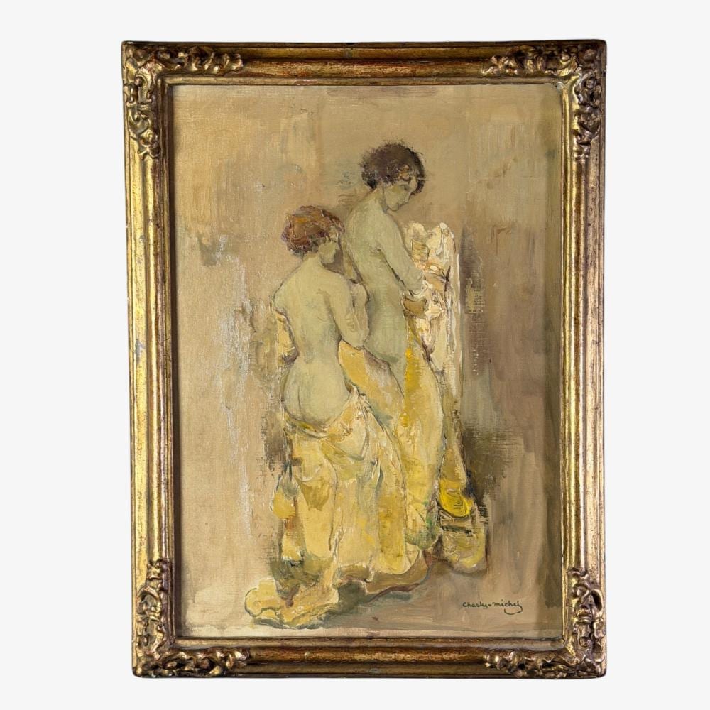 Charles (1874) Michel comparable auction result: charles michel 1874 1967 two nude females