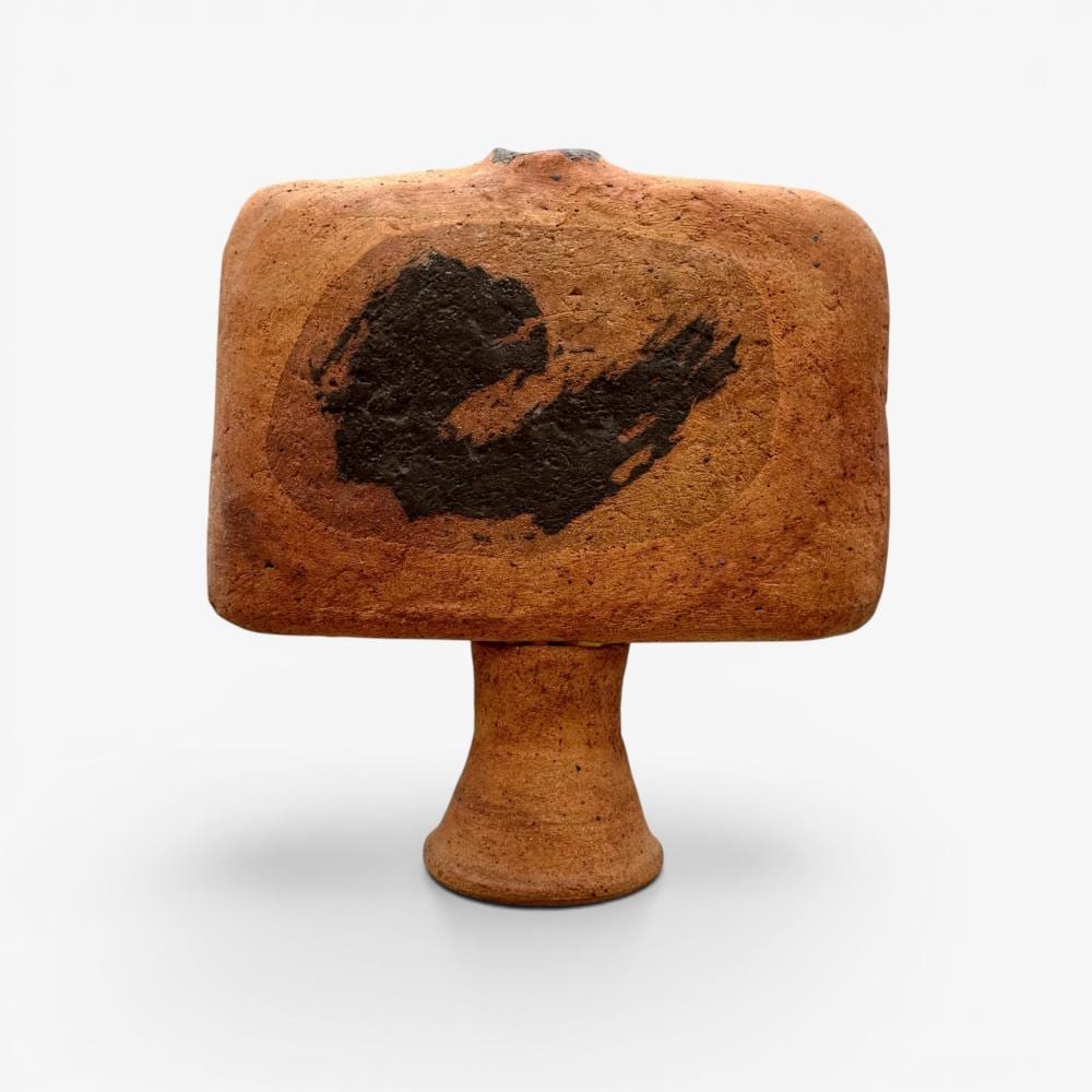 daniel rhodes 1911 1989 flat sided vase with pedestal · Caza Sikes · 2026-06-03 Daniel Rhodes comparable auction result: daniel rhodes 1911 1989 flat sided vase with pedestal