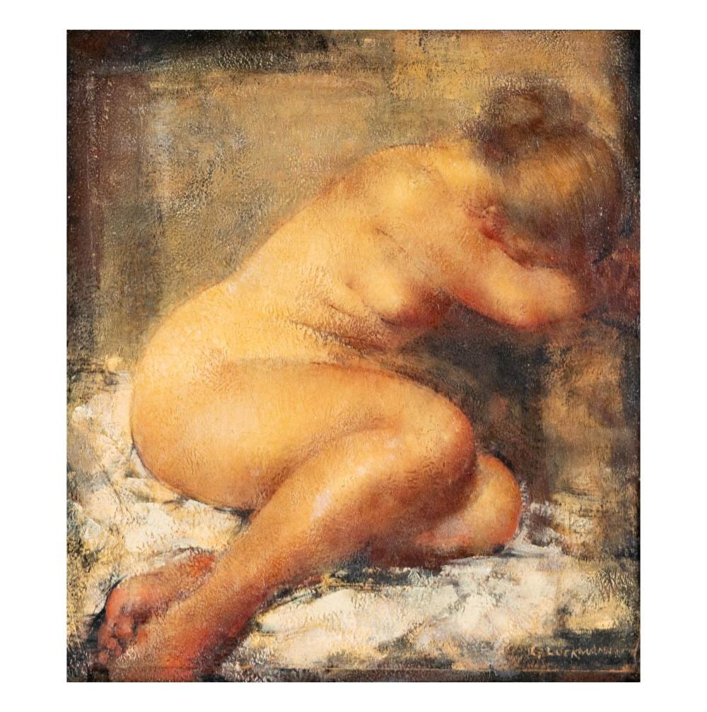 Grigory Gluckmann comparable auction result: grigory gluckmann 1898 1973 reclining nude