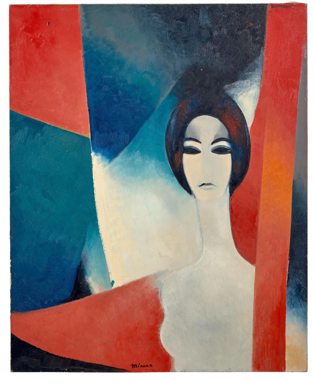 André Minaux comparable auction result: andr minaux