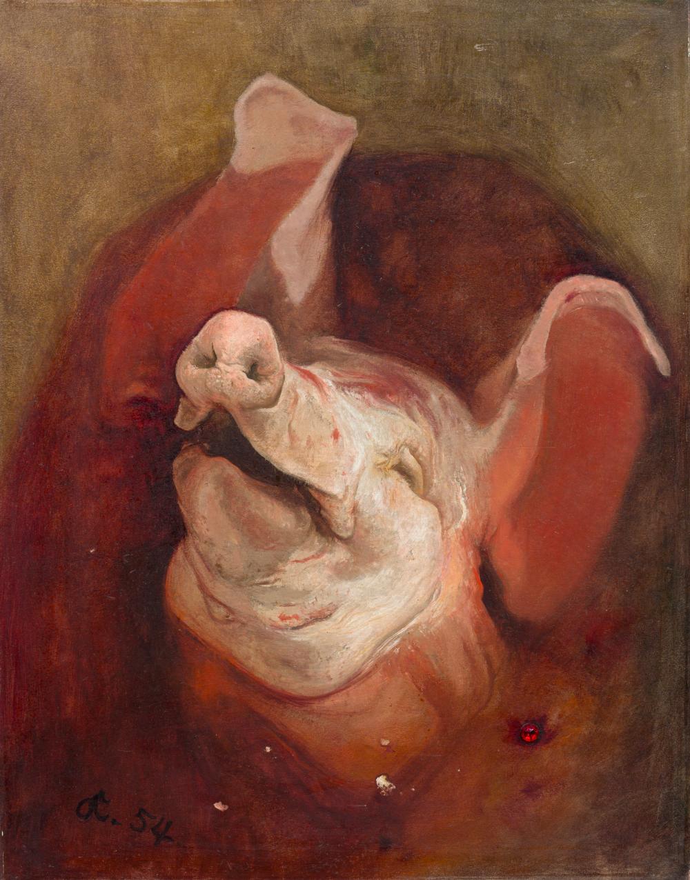 Willy Kriegel comparable auction result: willy kriegel schweinskopf 1954