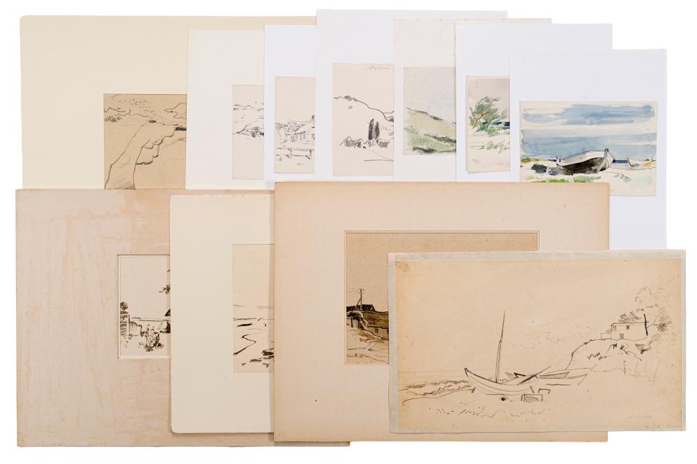 arno drescher zehn arbeiten zum thema ostsee um 1923 · Schmidt Kunstauktionen Dresden OHG · 2026-06-20 Arno Drescher comparable auction result: arno drescher zehn arbeiten zum thema ostsee um 1923