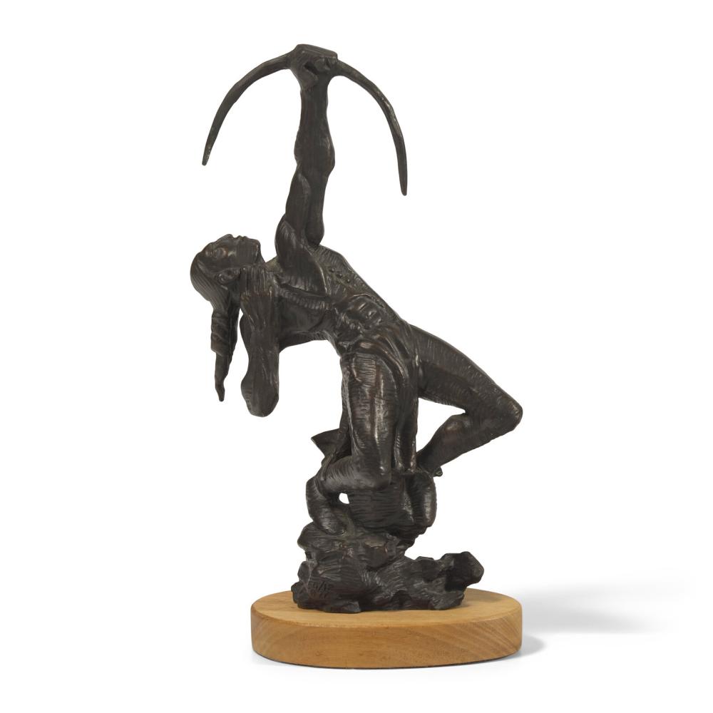 Allan Houser comparable auction result: allan houser chiricahua apache 1914 1994 sacred rain arrow i 1977