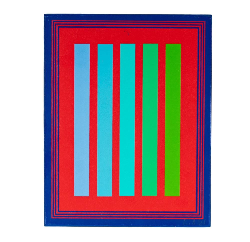 Richard Anuszkiewicz comparable auction result: richard anuszkiewicz 1930 2020 untitled