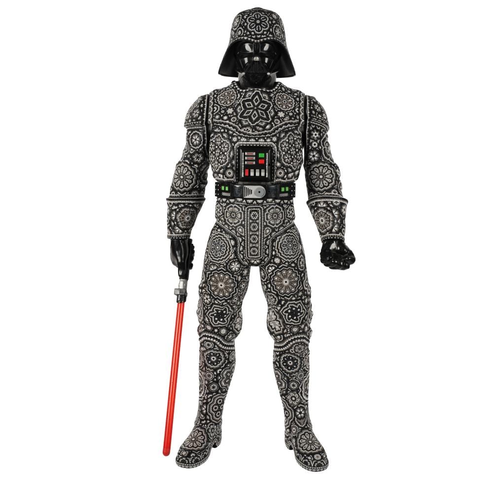 Rick Wolfryd comparable auction result: chroma rick wolfryd darth the force huichol sculpture