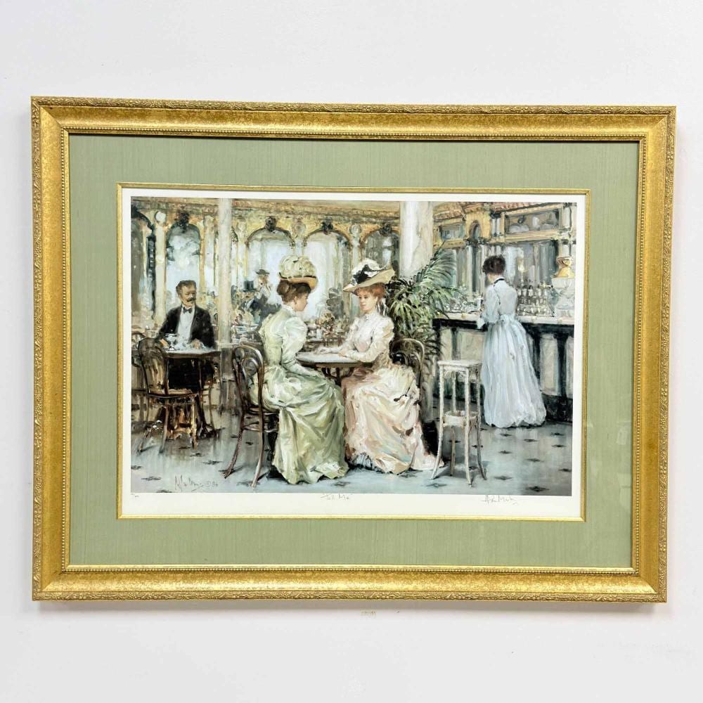 Alan Maley comparable auction result: alan maley english 1931 1995 limited edition lithograph print tell me signed