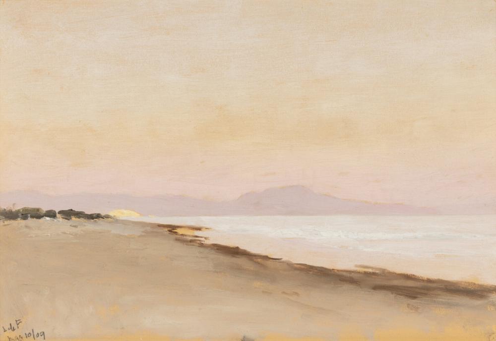 Lockwood De Forest comparable auction result: lockwood de forest american 1850 1932 coastal hues california 1909