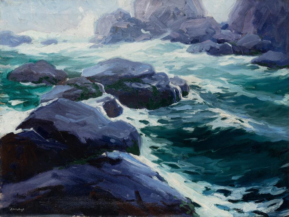 John Whorf comparable auction result: john whorf american 1903 1959 rocky coast