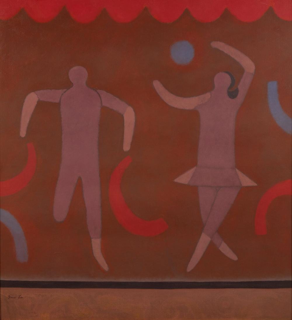 Doris Lee comparable auction result: doris lee american 1905 1983 ribbon dance c 1960