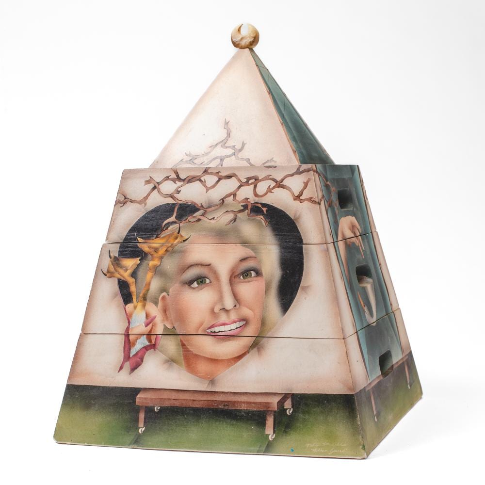 patti warashina mother goosed stacked pyramid · District Auction · 2026-05-31 Patti Warashina comparable auction result: patti warashina mother goosed stacked pyramid