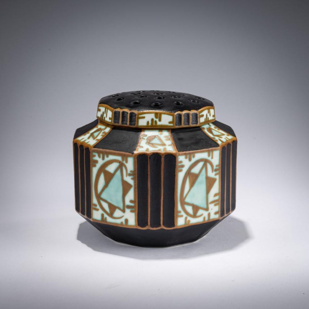 Charles Catteau comparable auction result: charles catteau rose vase c 1926 27