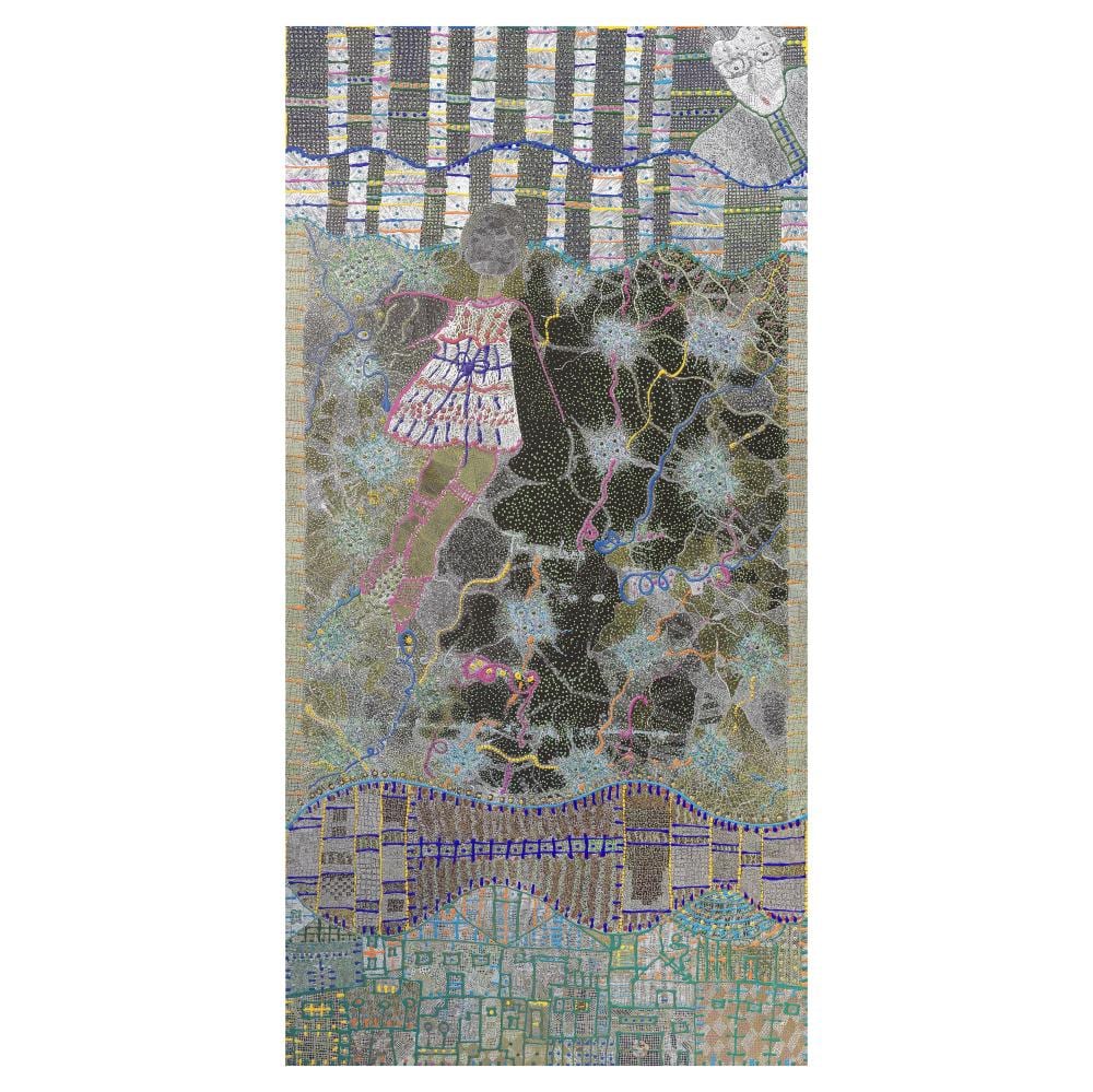 Huguette Caland comparable auction result: huguette caland lebanon 1931 2019 girl skipping rope